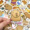 Wrapables Waterproof Vinyl Stickers for Water Bottles, Laptop, Phones, Skateboards, Decals for Teens, 100pcs Capybaras